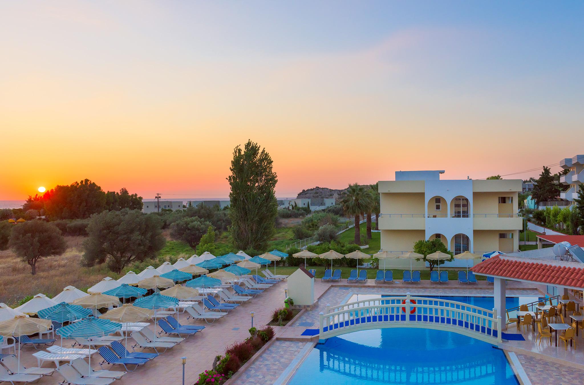 Memphis Beach Hotel Kolymbia Dış mekan fotoğraf